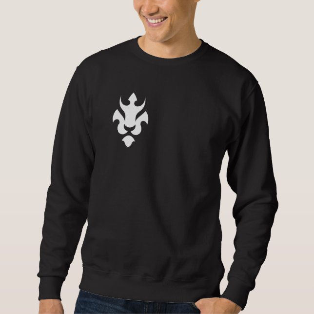 Sweatshirt Lion Roi Animal De La Jungle (Devant)