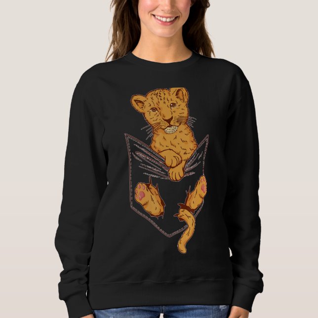Sweatshirt Lion Un Partenaire Fort (Devant)