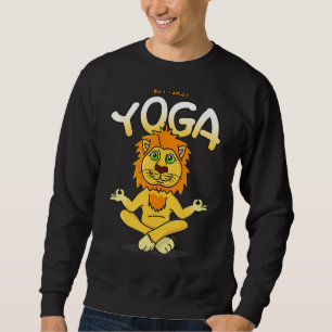 Sweatshirt Lion Yoga Sport Fitness 1