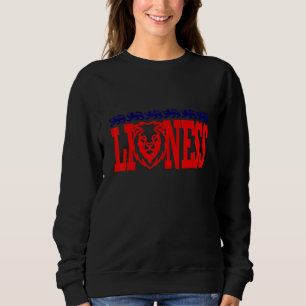 Sweatshirt Lionnes Angleterre Drapeau Fierté Football Soccer