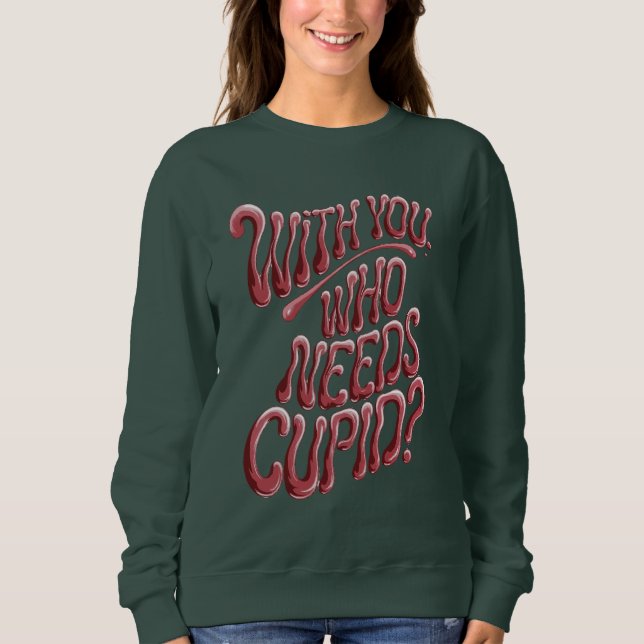 Sweatshirt Liquid Valentine Motion (Devant)