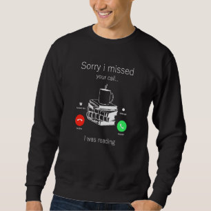 Sweatshirt Lire Bookworm Livre Bibliophile littéraire Papa Ma