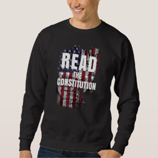 Sweatshirt Lire la Constitution C'est la Charte des droits et