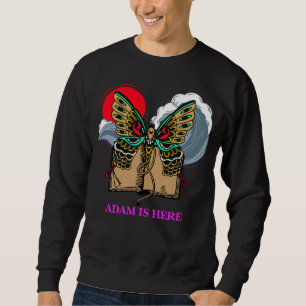 SWEATSHIRT LIRE UN LIVRE, CUSTOMISER LE NOM PERSONNALISÉ