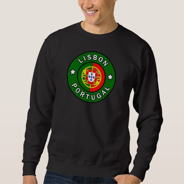 Sweatshirt Lisbonne Portugal (Devant)