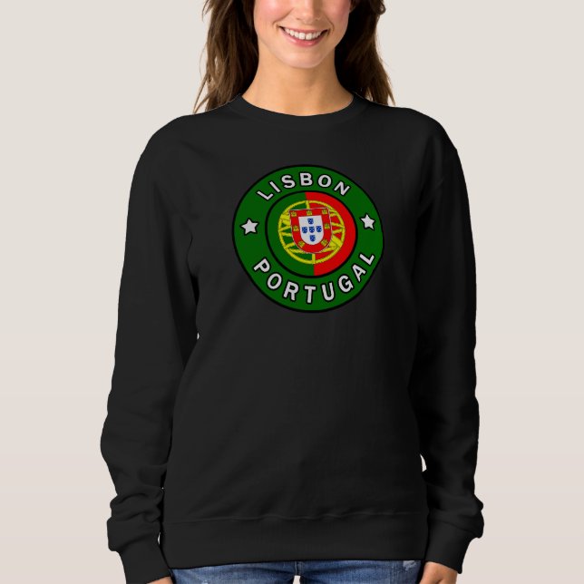 Sweatshirt Lisbonne Portugal (Devant)