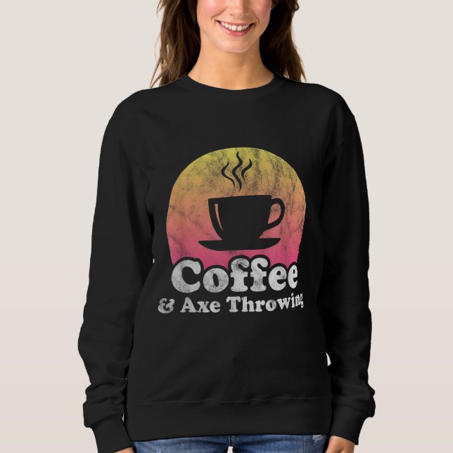 Sweatshirt Lissage du café et de l'acide (Devant)