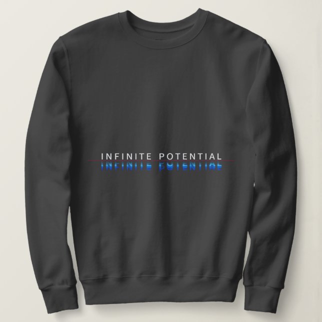 Sweatshirt Litchi à Potentiel Infini (Design devant)