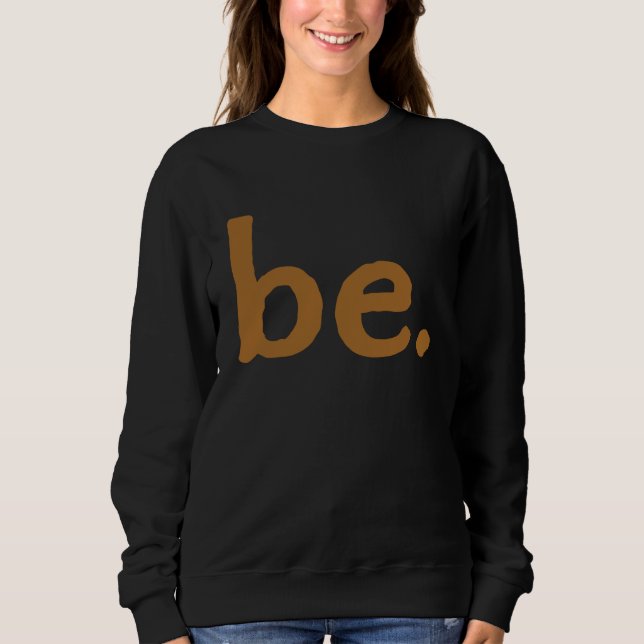 Sweatshirt Little Be  Transcendental Meditation (Devant)