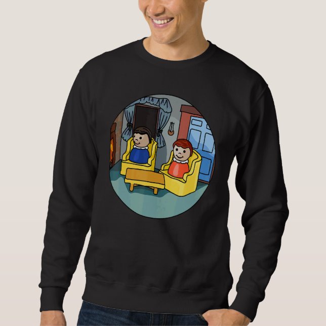 Sweatshirt Little People Bffs (Devant)