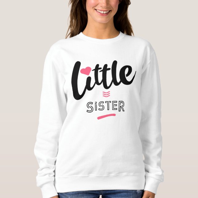 Sweatshirt Little sister (Devant)