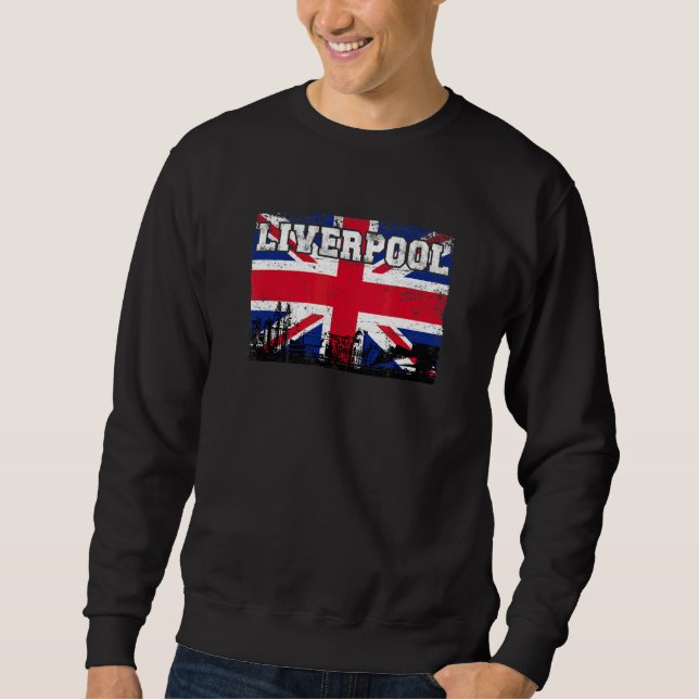 Sweatshirt Liverpool Angleterre Royaume-Uni Europe (Devant)
