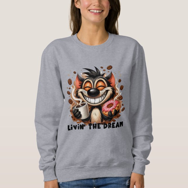 Sweatshirt Livin the Dream (Devant)