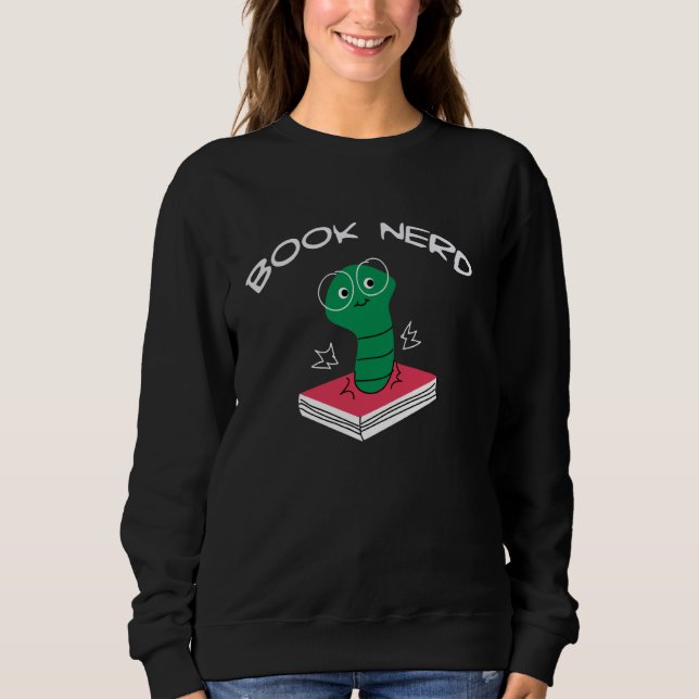 Sweatshirt Livre Nerd (Devant)