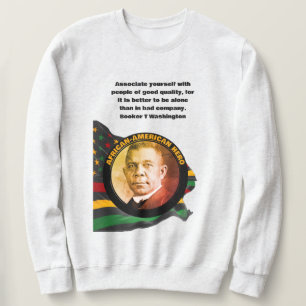 Sweatshirt LIVRE T WASHINGTON Mois de l'histoire des Noirs
