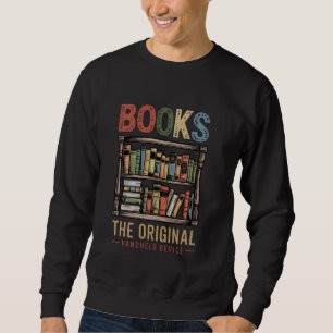 Sweatshirt Livres Lecteur Lover Lover B du livre d'origine du