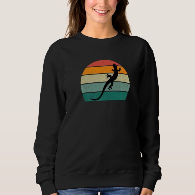 Sweatshirt Lizard bearded dragon terrarium chameleon clawed r (Devant)