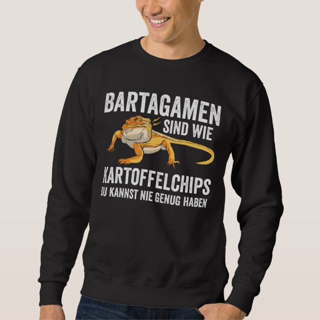 Sweatshirt Lizard Reptile Lézard Terrarium Dragons (Devant)