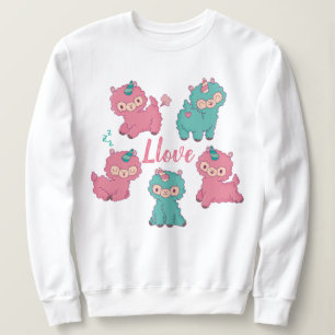Sweatshirt Llama Love