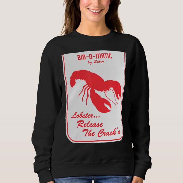 Sweatshirt Lobster Maine Nouvelle-Angleterre Dîner de fruits  (Devant)