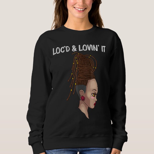 Sweatshirt Locaux cool Pour Femmes Locaux Dreadlocks Dreads C (Devant)