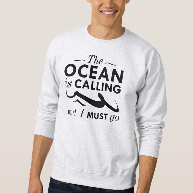 Sweatshirt L'Océan Appelle (Devant)