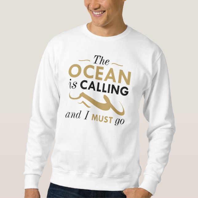 Sweatshirt L'Océan Appelle (Devant)