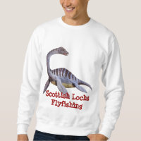Lochs écossais flyfishing l'habillement de Nessie