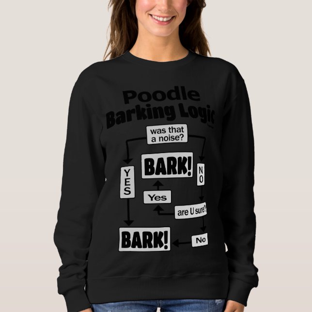 Sweatshirt Logique de l'écorce de canicules (Devant)