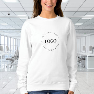 Sweatshirt Logo d'affaires circulaire personnalisé minimalist