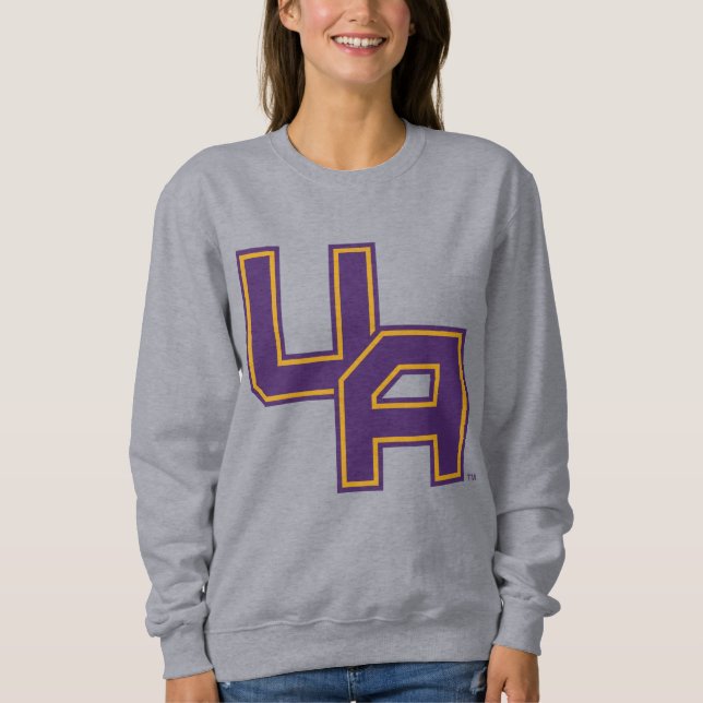 Sweatshirt Logo de l'Université d'Albany Initials (Devant)
