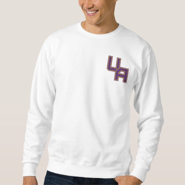 Sweatshirt Logo de l'Université d'Albany Initials (Devant)