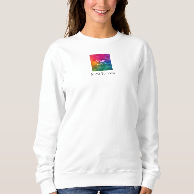 Sweatshirt Logo en vrac Femme (Devant)