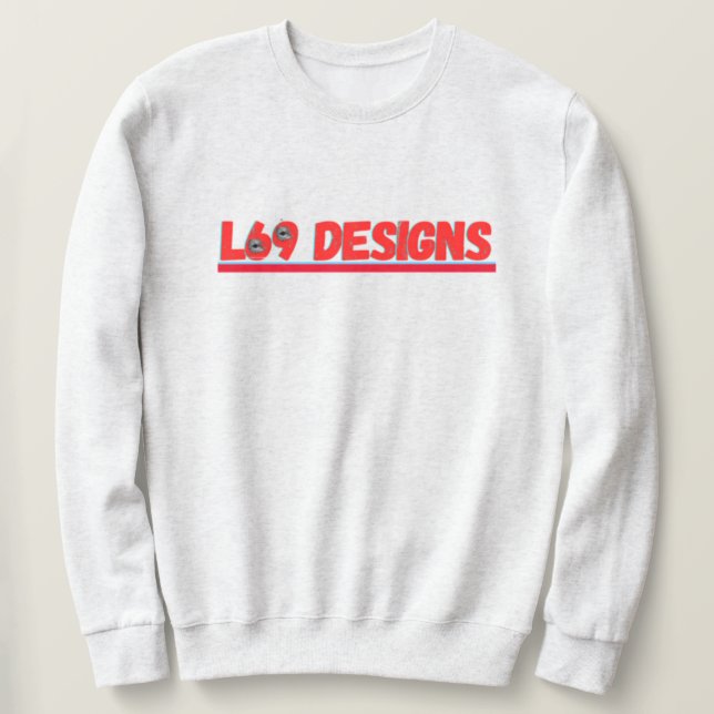 sweatshirt "LOGO L69 designs" (Design devant)