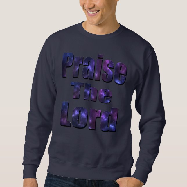 Sweatshirt Logo Louange au Seigneur, (Devant)