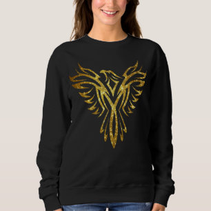 Sweatshirt Logo Mythique de Levée d'Oiseaux Phoenix (Faux Gol