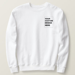 Sweatshirt Logo personnalisé - Col personnel pour les entrepr