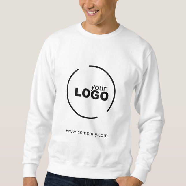 Sweatshirt Logo professionnel moderne (Devant)