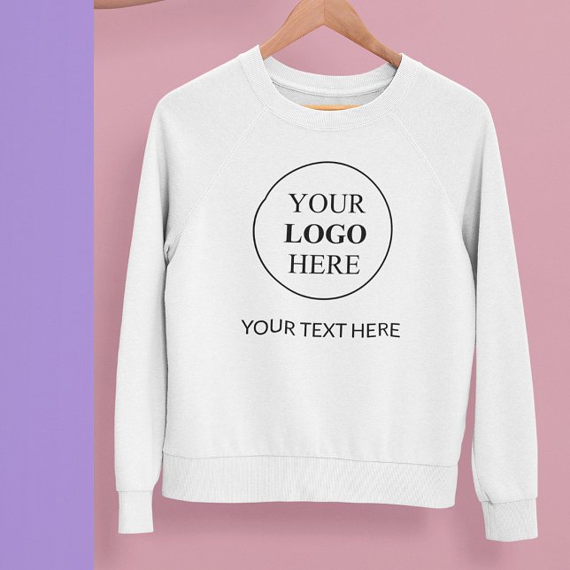 Sweatshirt Logo promotionnel personnalisé – Aucune commande m (Créateur téléchargé)