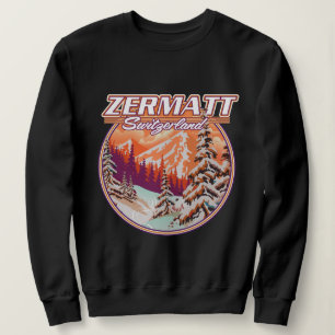 Sweatshirt Logo suisse de Zermatt
