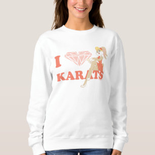 Sweatshirt Lola Bunny I Heart Karats