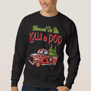 Sweatshirt Lolli Et Pop Christmas Pajama Grand-Parents Grand-