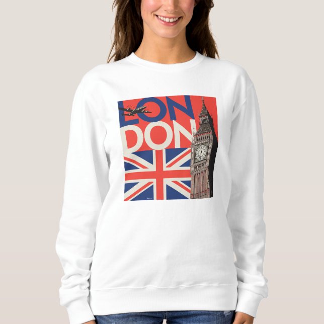 Sweatshirt Londres Big Ben | Angleterre (Devant)