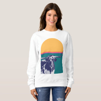 Sweatshirt Longhorn de l'heure dorée