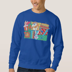 Sweatshirt LOONEY TUNES™ Joyeux Motif de vacances