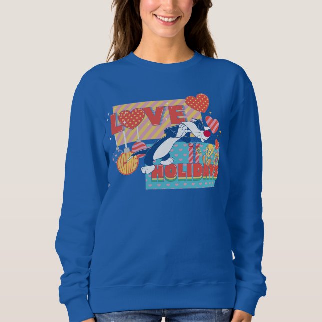 Sweatshirt LOONEY TUNES™ | SYLVESTER™ & TWEETY™Love Holidays (Devant)