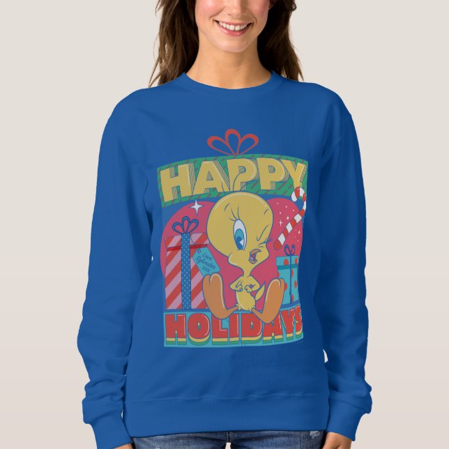 Sweatshirt LOONEY TUNES™ | TWEETY™ Joyeuses fêtes (Devant)