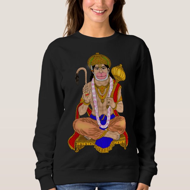 Sweatshirt Lord Hanuman – Vêtements d'hiver et mod (Devant)