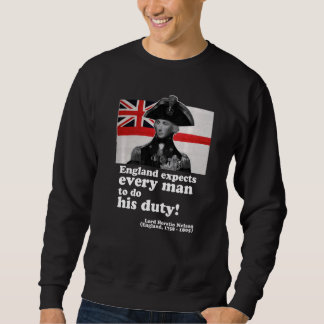 Sweatshirt Lord Nelson A Dit Qu'Il Fait La Bonne Chose Slogan