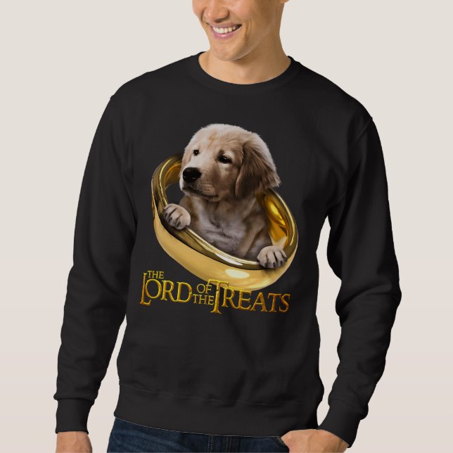 Sweatshirt Lord Of The Tras Beige Labrador Puppy (Devant)